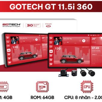 MÀN HÌNH Ô TÔ THÔNG MINH GOTECH GT11.5I 360