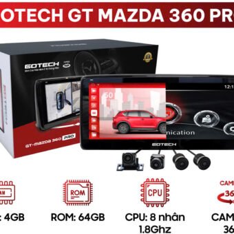 MÀN HÌNH Ô TÔ THÔNG MINH GOTECH MAZDA 360 PRO