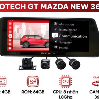MÀN HÌNH Ô TÔ THÔNG MINH GOTECH GT MAZDA NEW 360