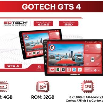 Màn hình android GOTECH GTS4