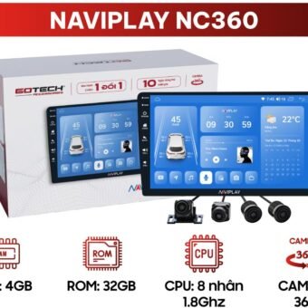 Màn hình android Naviplay NC360
