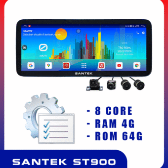 Màn hình Android ô tô Santek ST900